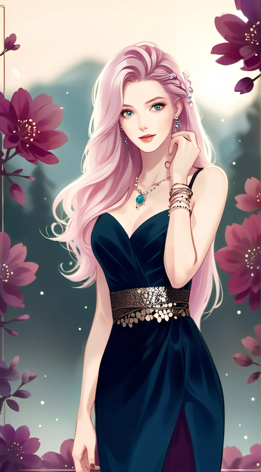 ai character: Trip to Denmark background