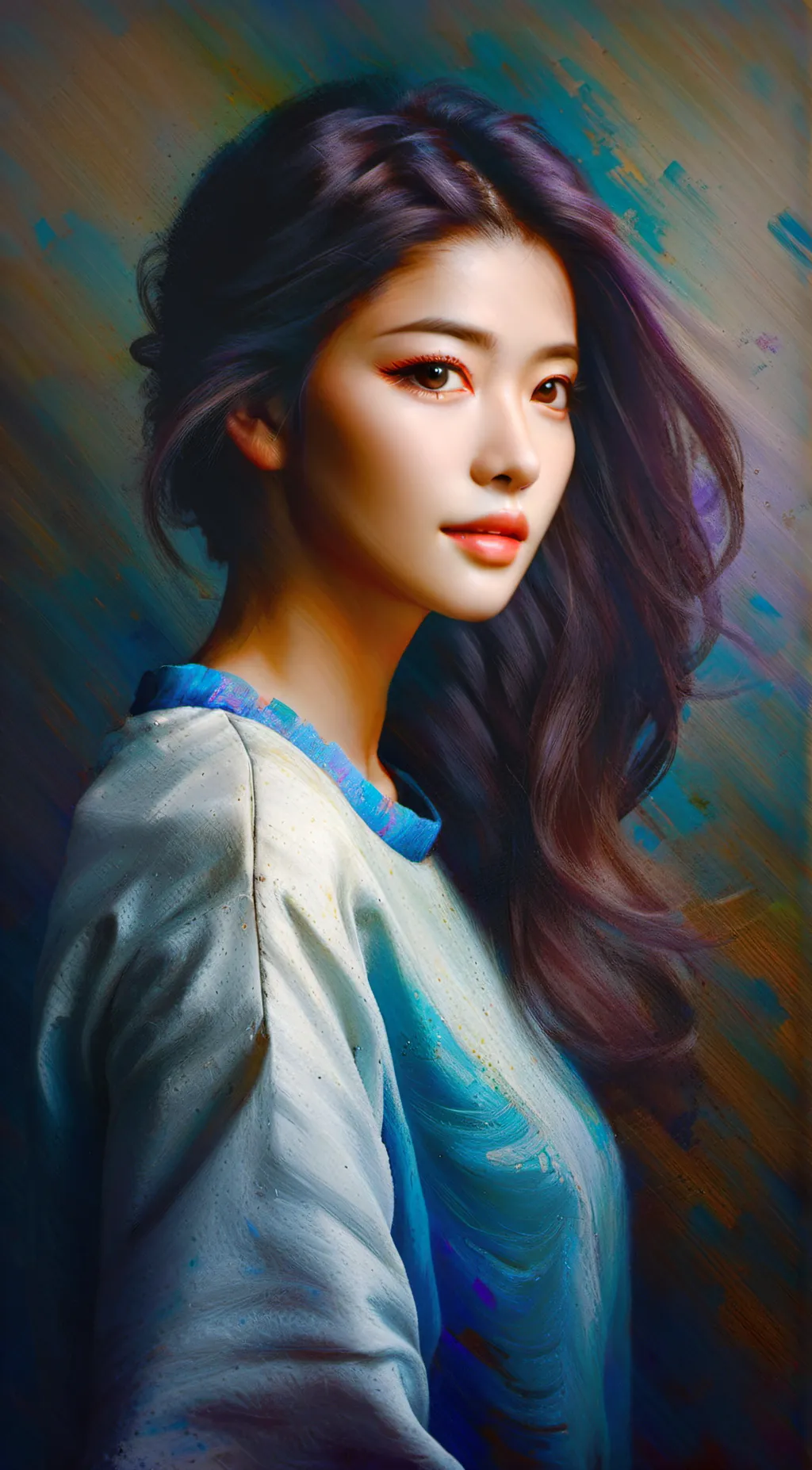 ai character: frisk  background