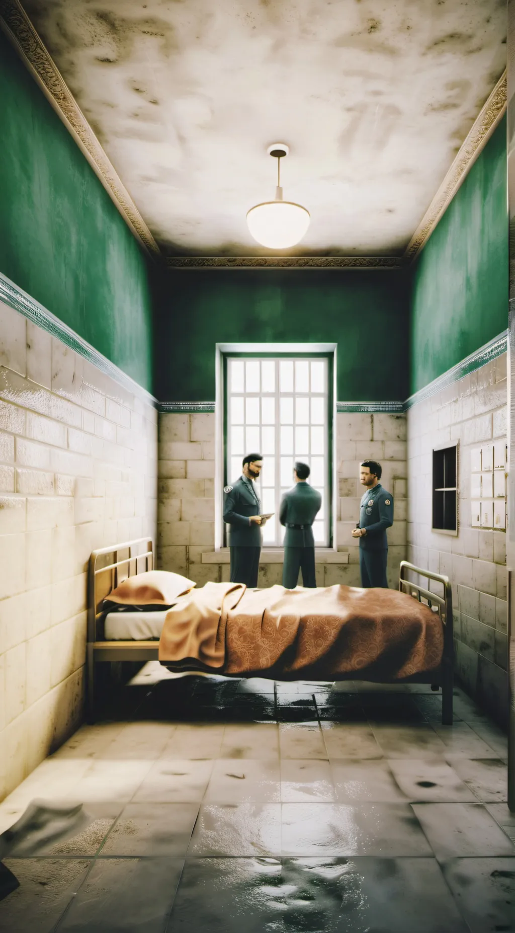 ai character: prison background