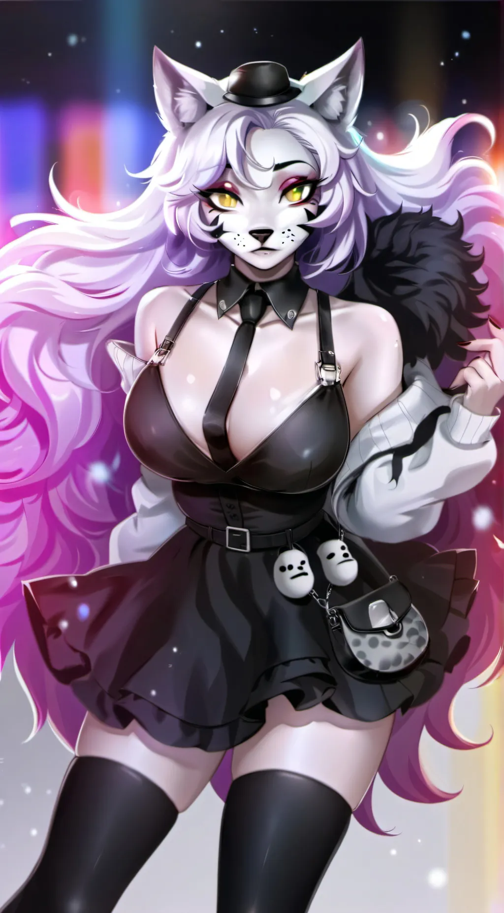 ai character: Roxanne wolf background