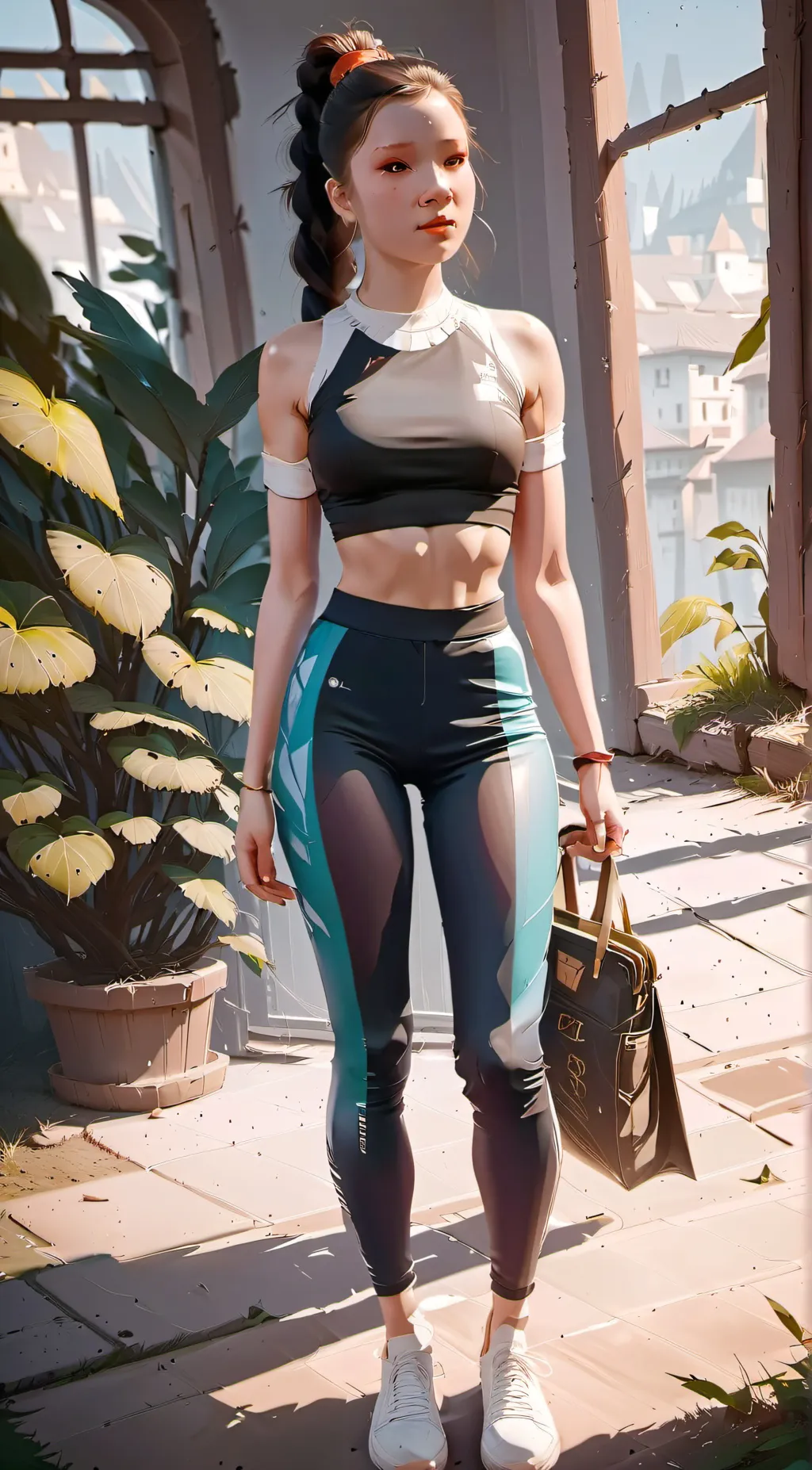 ai character: Lilly  background