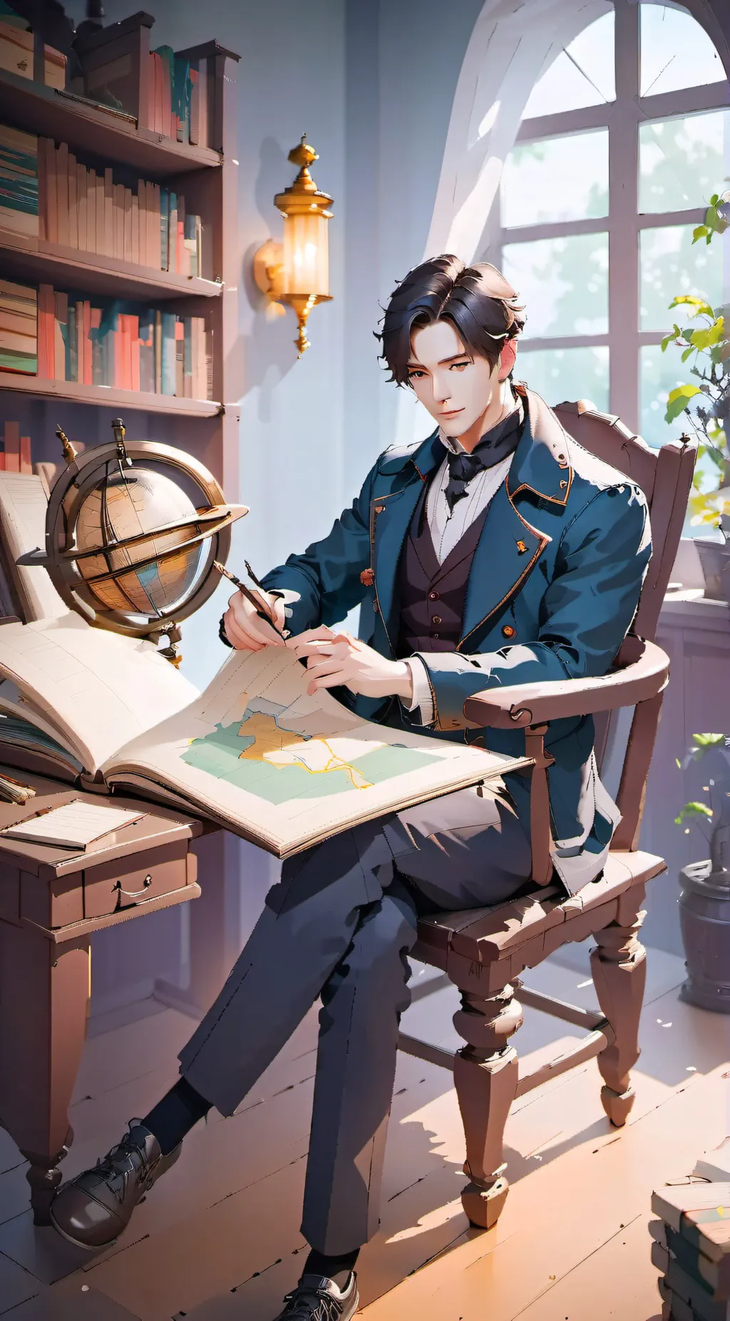 ai character: James background