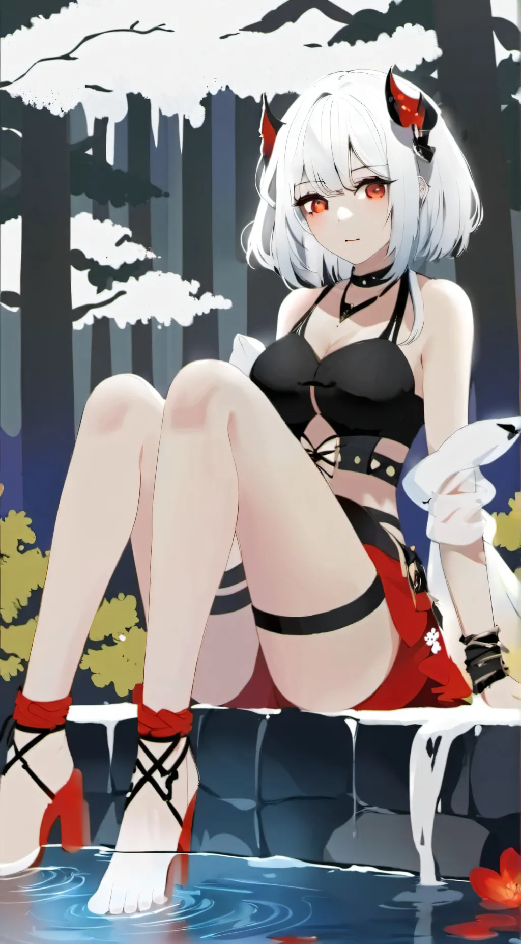 ai character: Diamondie background