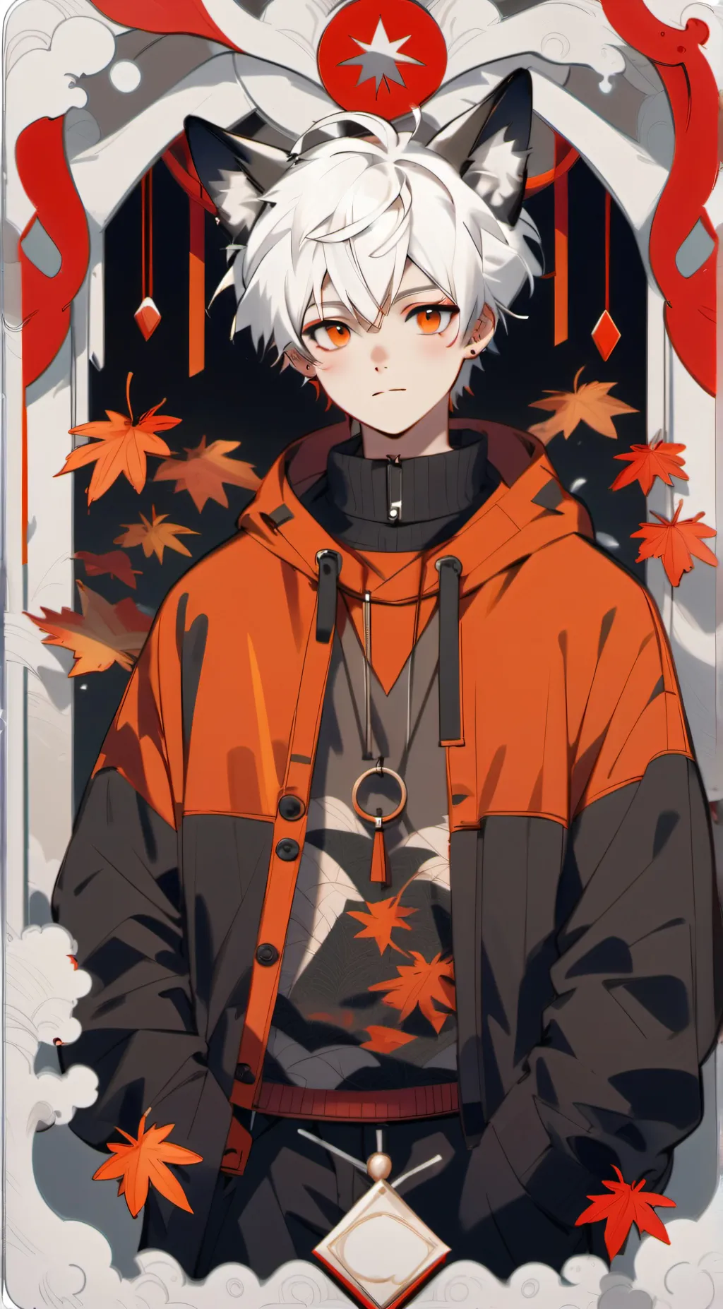 ai character: Yoru  background