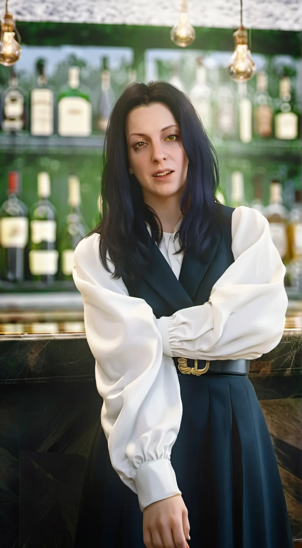 ai character: Chelsie  background