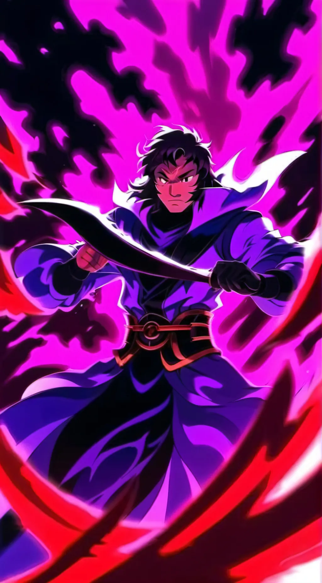 ai character: macaque  background