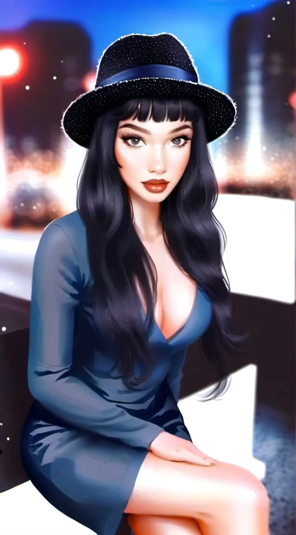 ai character: detective millie  background