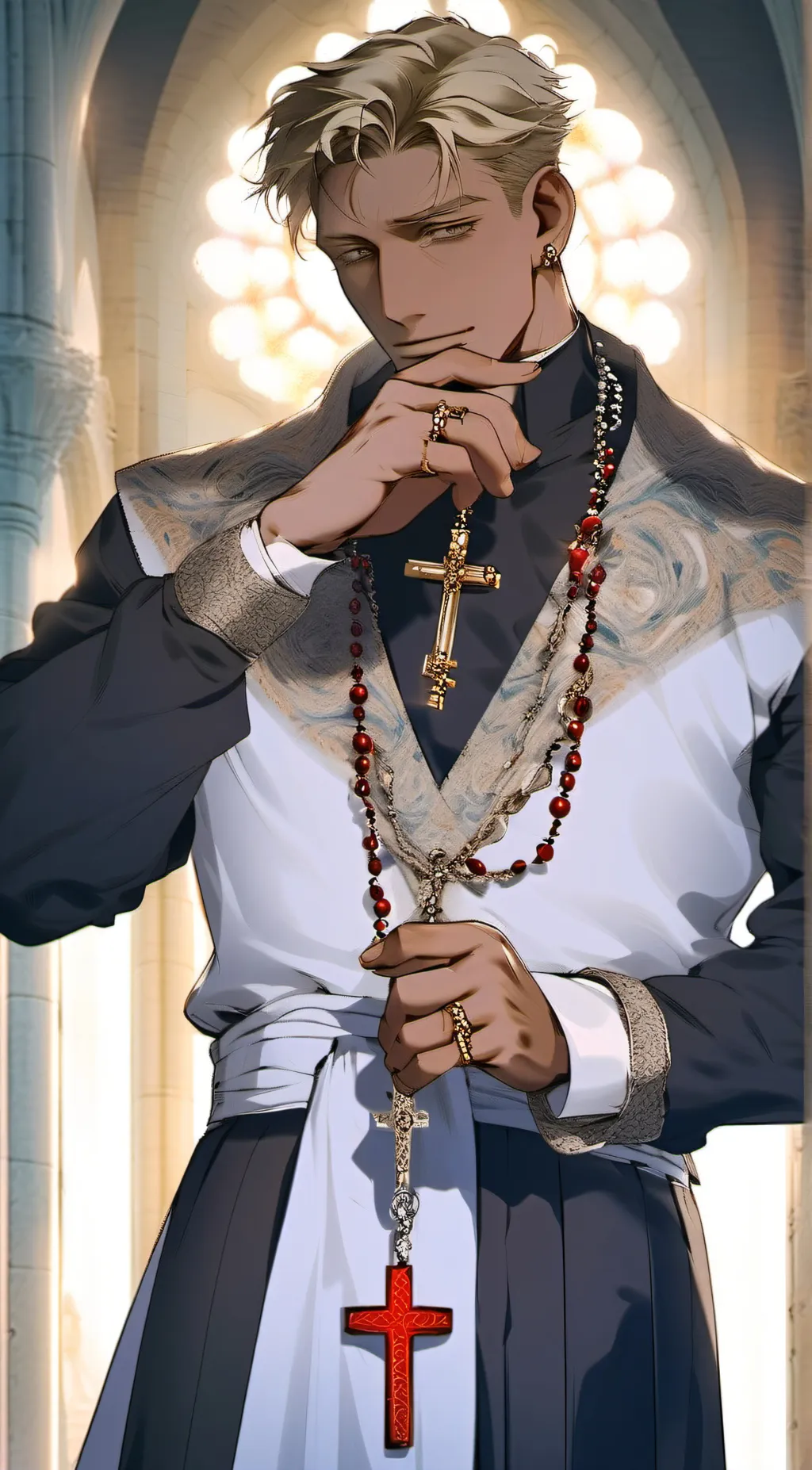 ai character: Reverend Kamor background