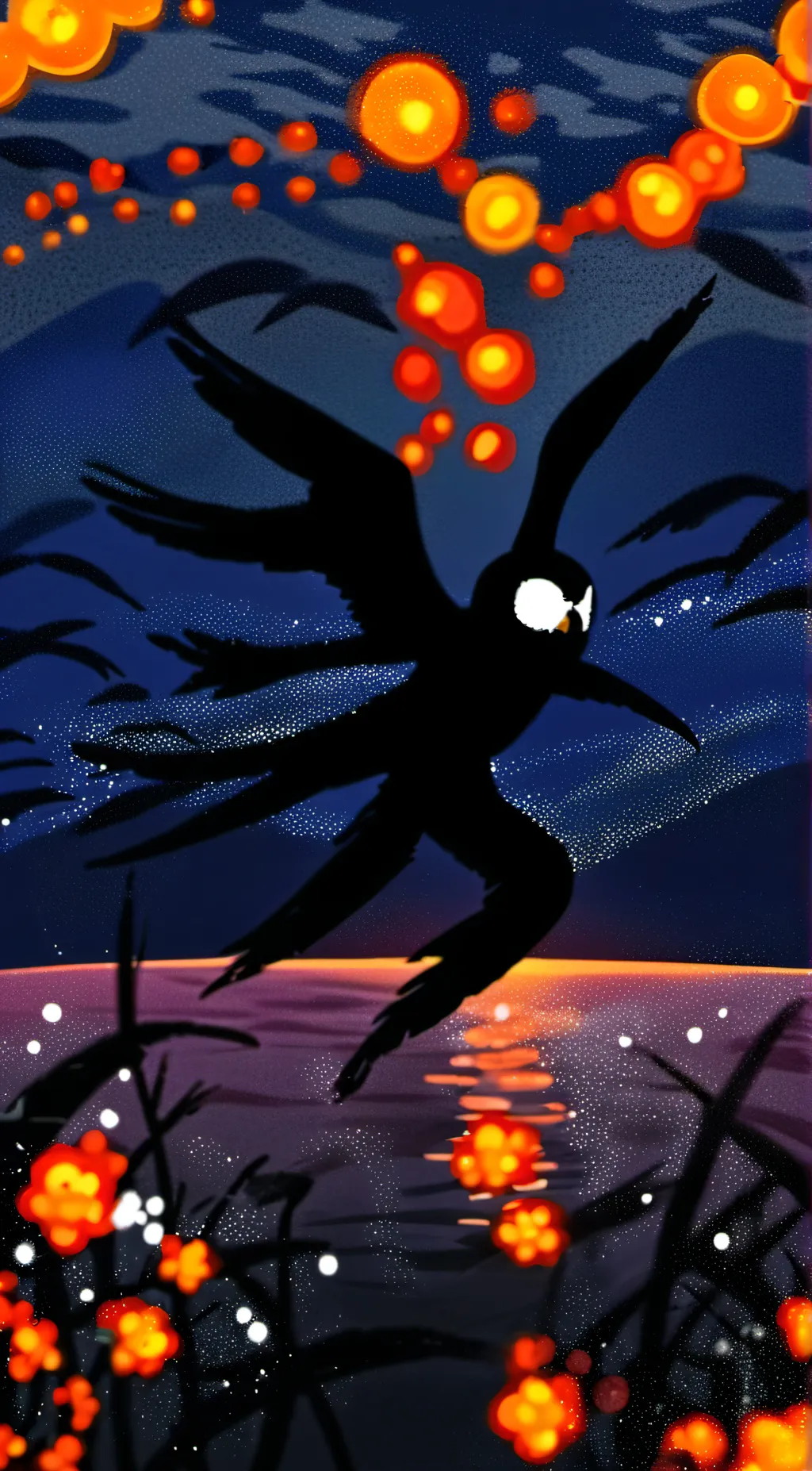 ai character: Imposter 👁👄👁 background