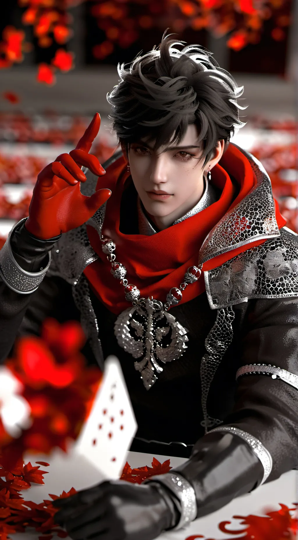 ai character: Leo background