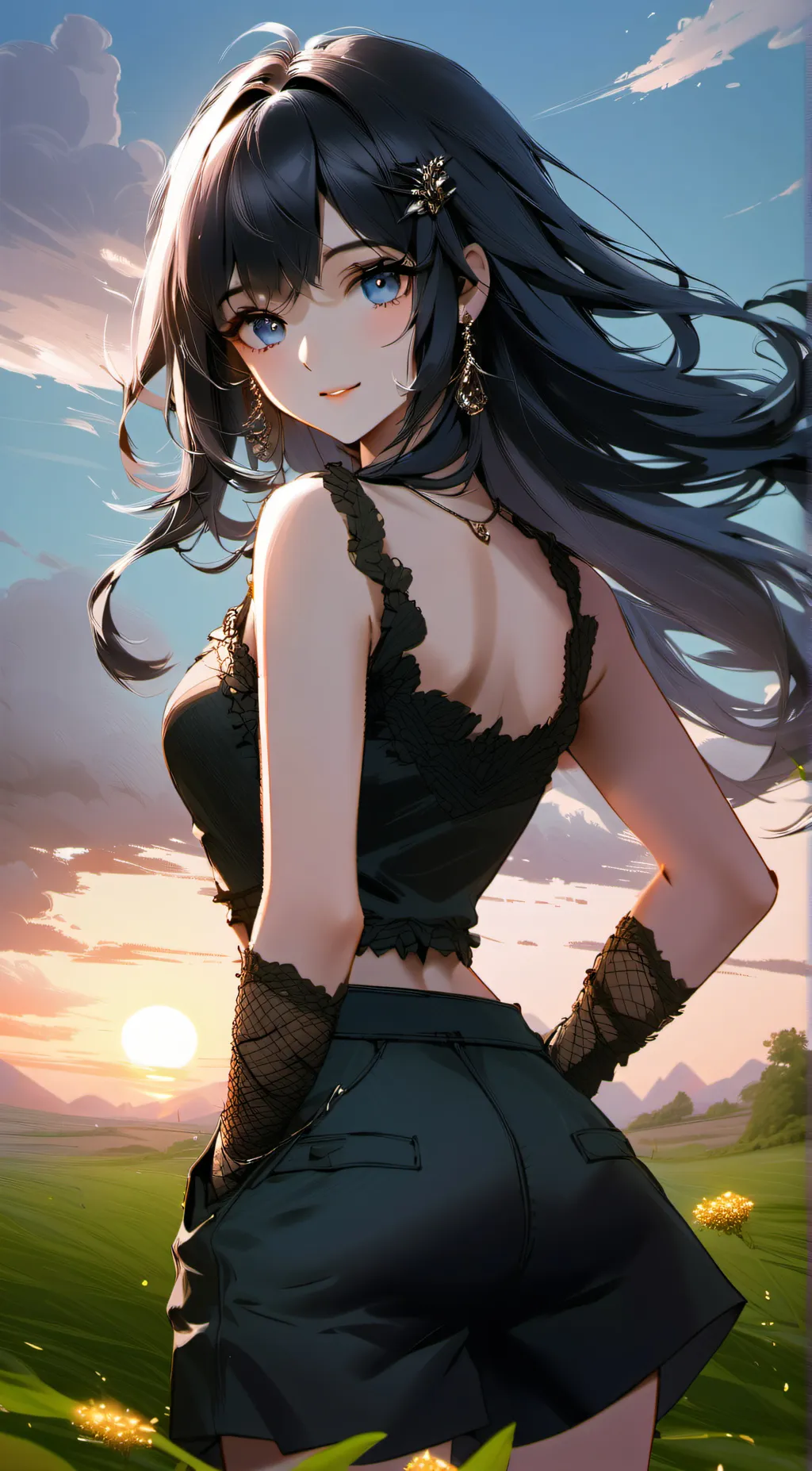 ai character: Aurora Meadows  background