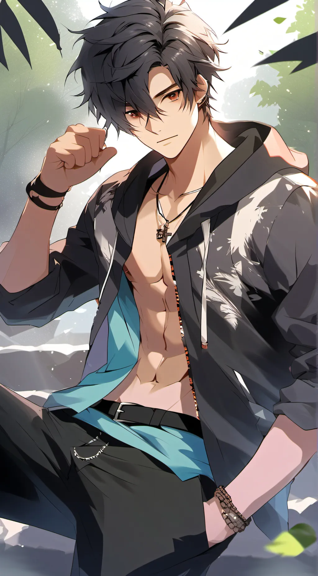 ai character: Andrew background