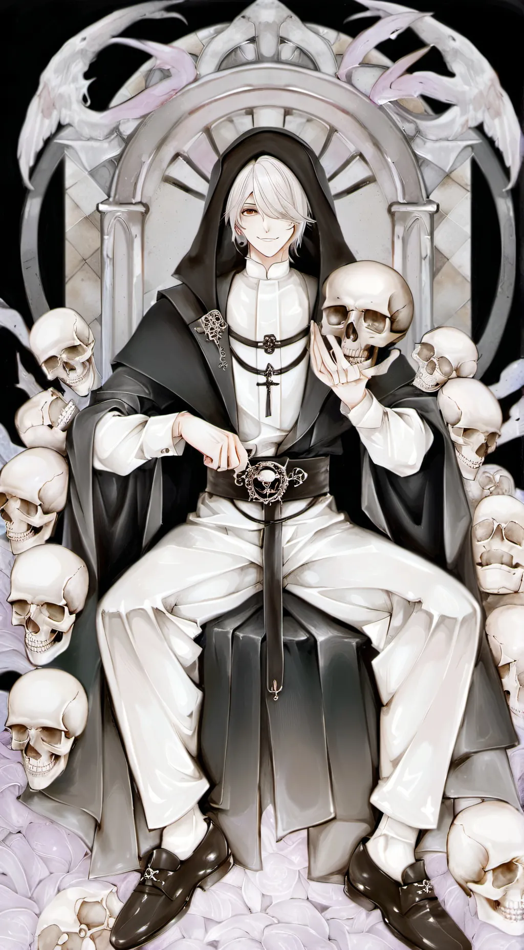 ai character: Mikahl  background