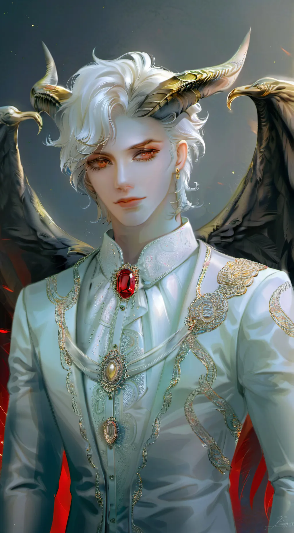 ai character: lucifer background