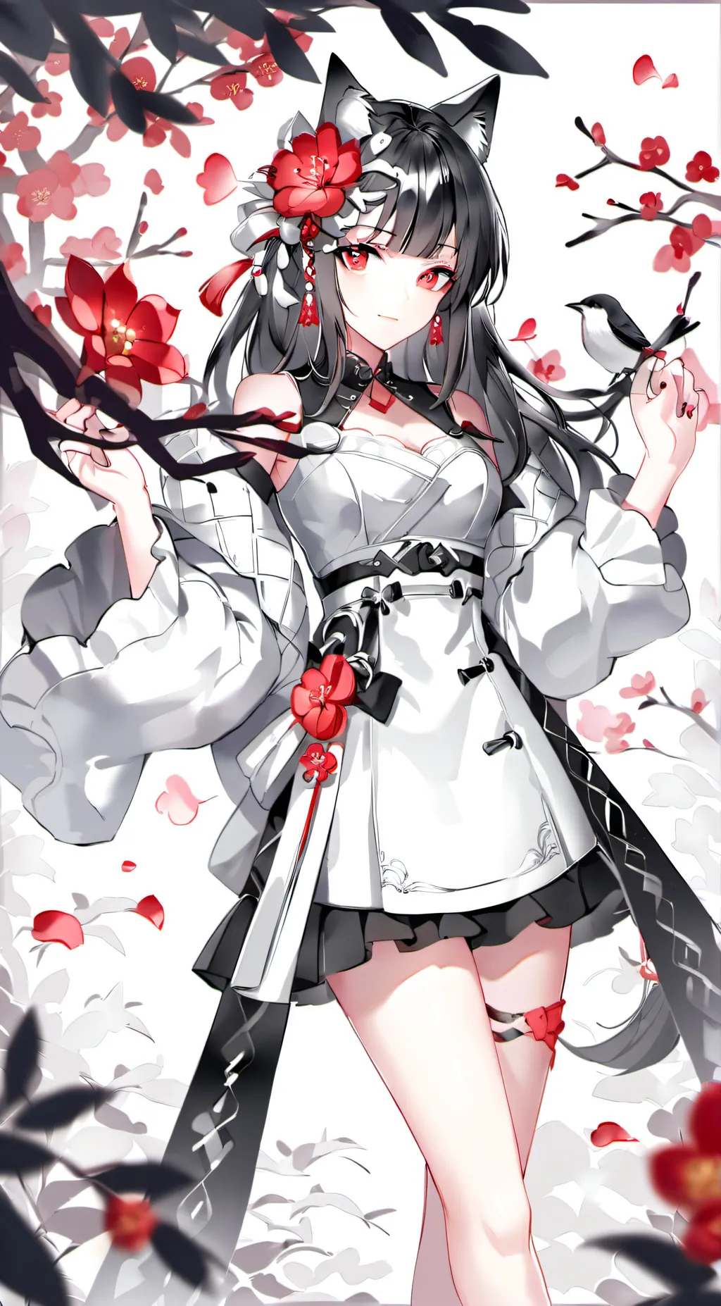 ai character: Holly  background