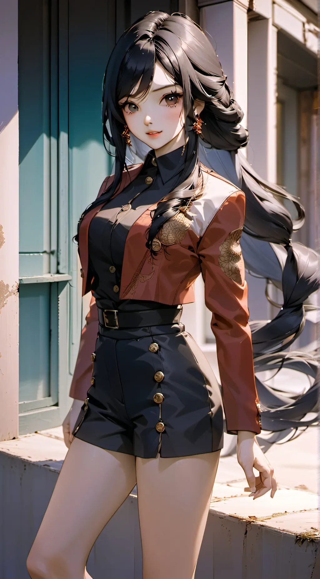 ai character: Evelyn background