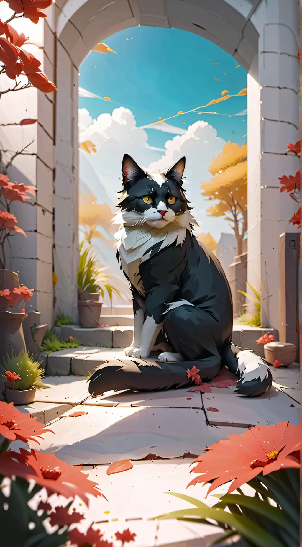 ai character: amelia background