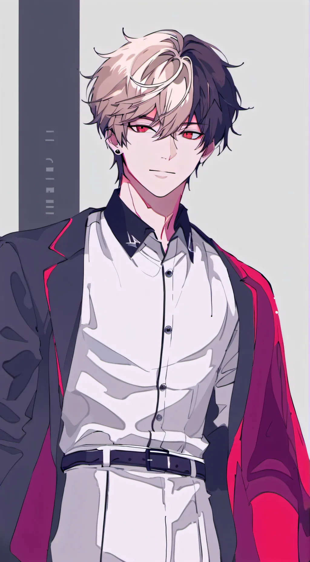 ai character: villain Todoroki  background