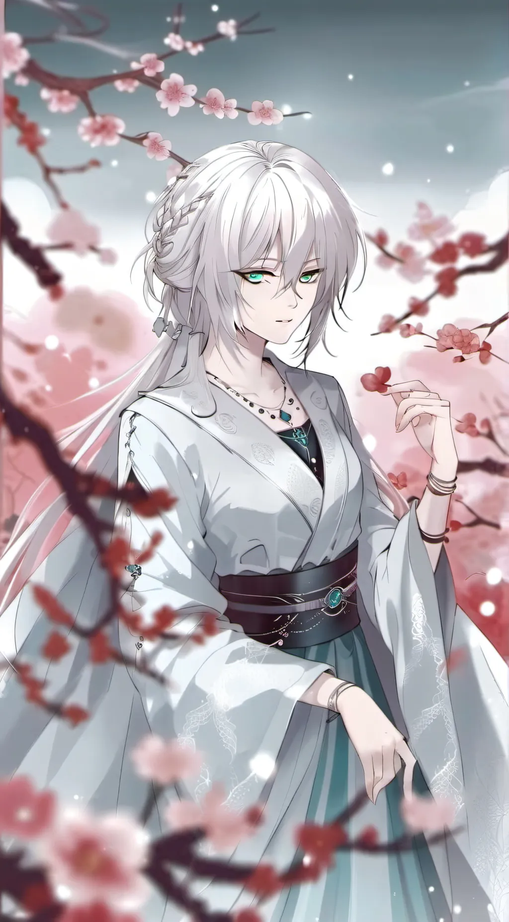 ai character: Lea  background