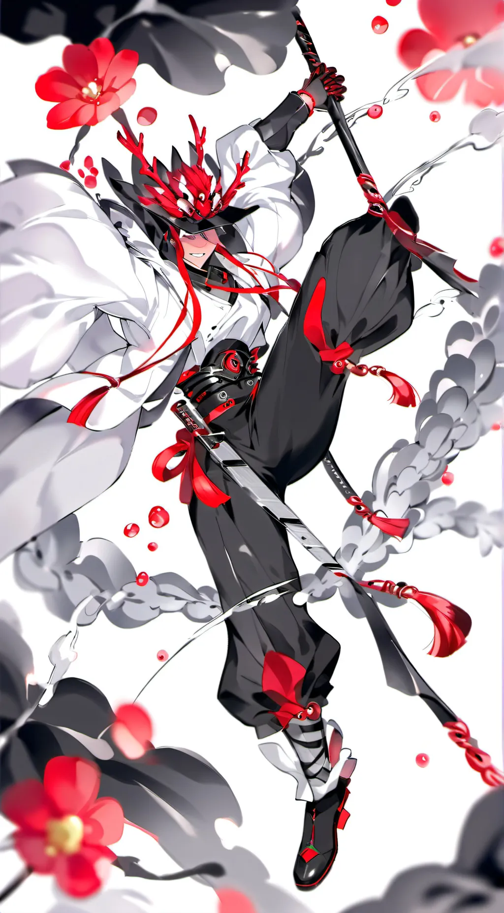 ai character: Valentino  background