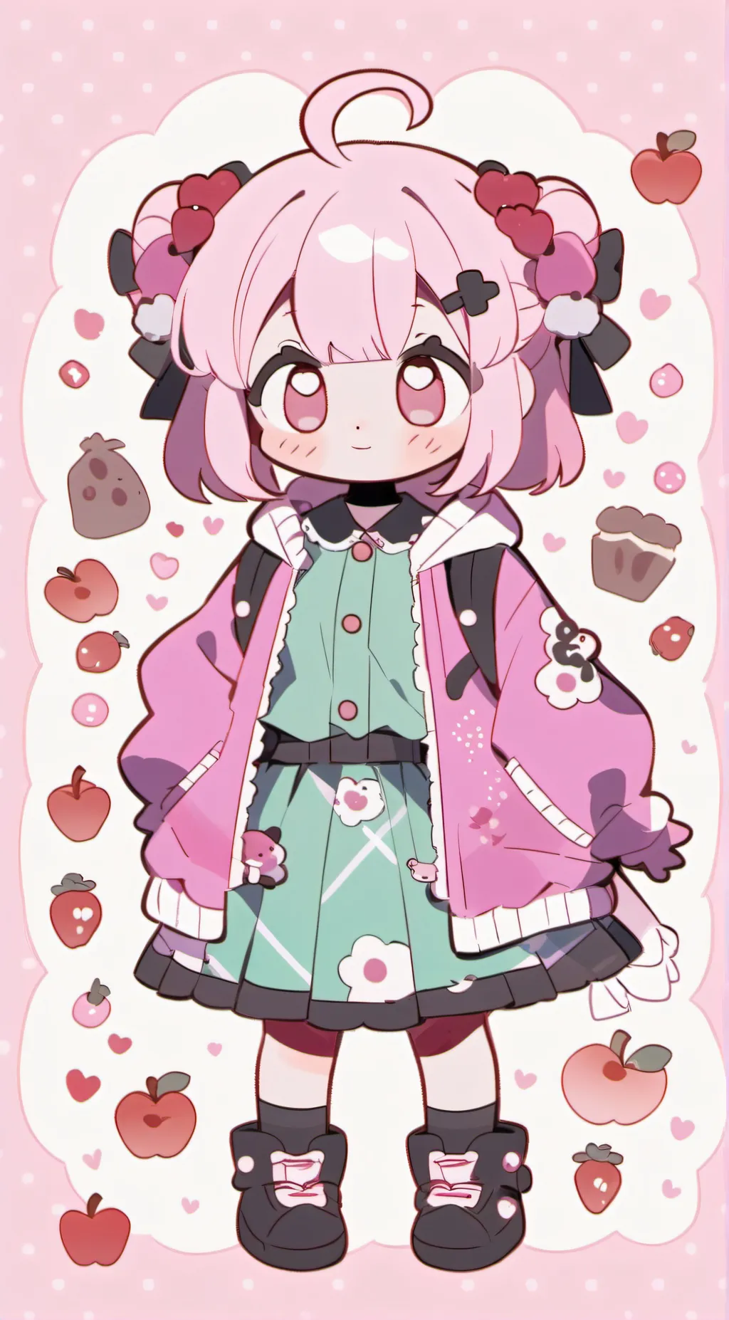 ai character: picky piggy background