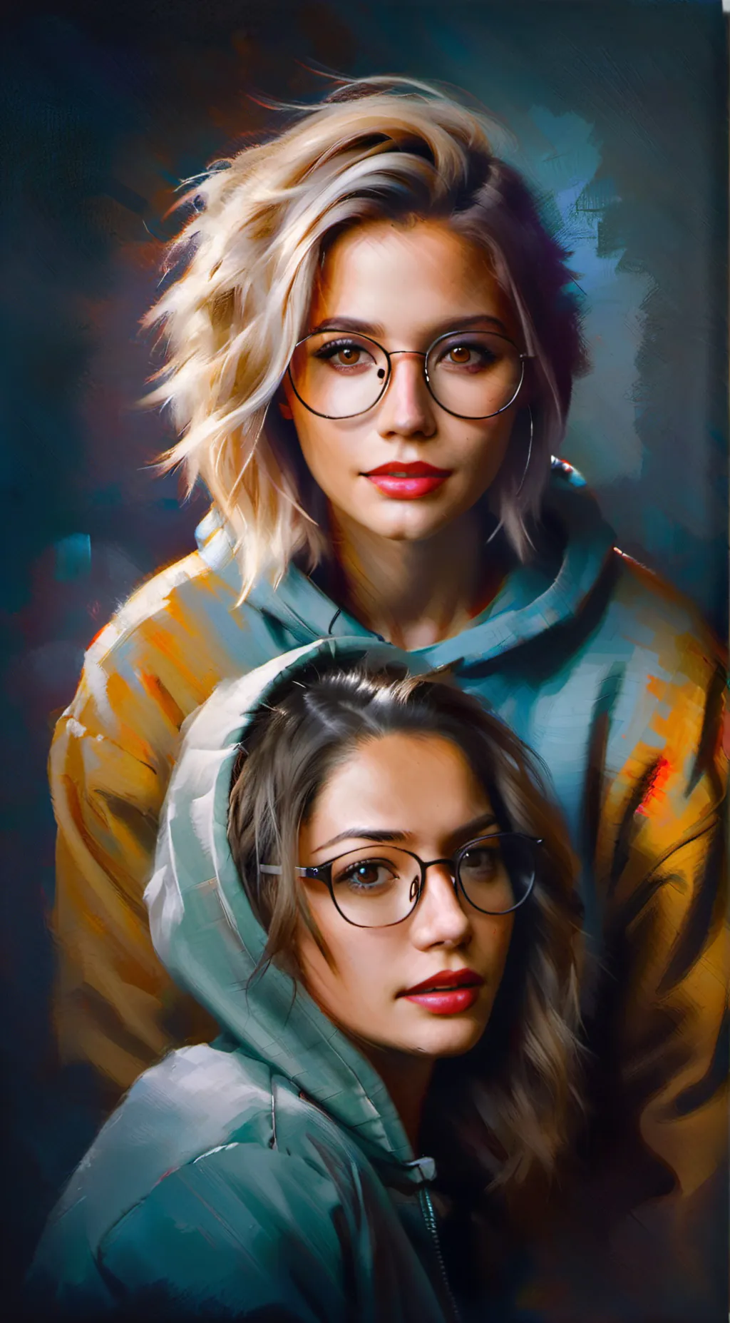 ai character: autumn  background