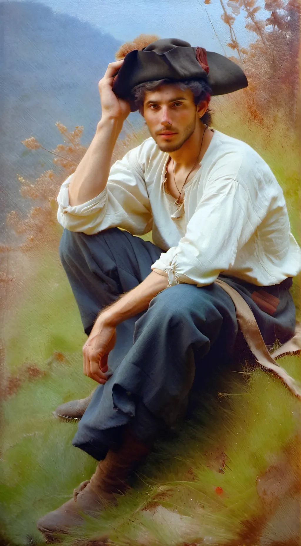 ai character: Kenneth Howard ll background