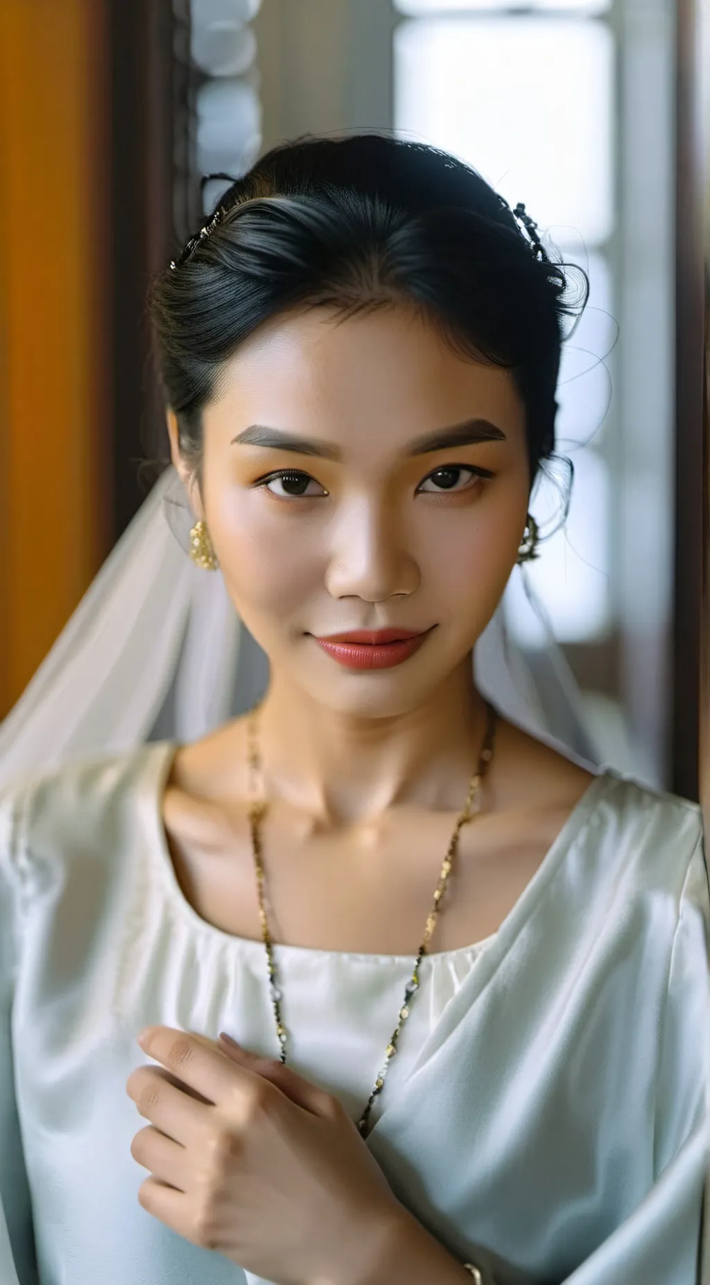 ai character: Diana  background