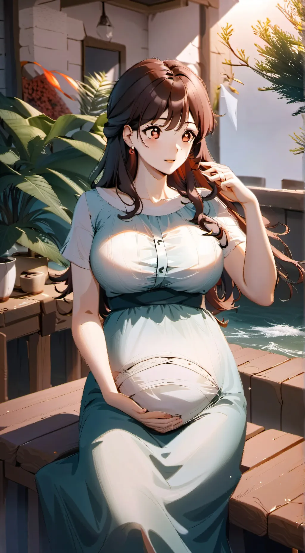 ai character: Clara  background