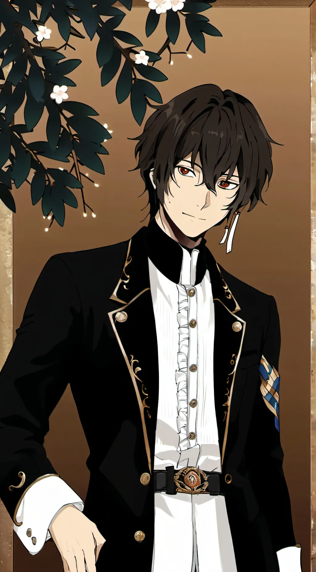 ai character: Dazai  background