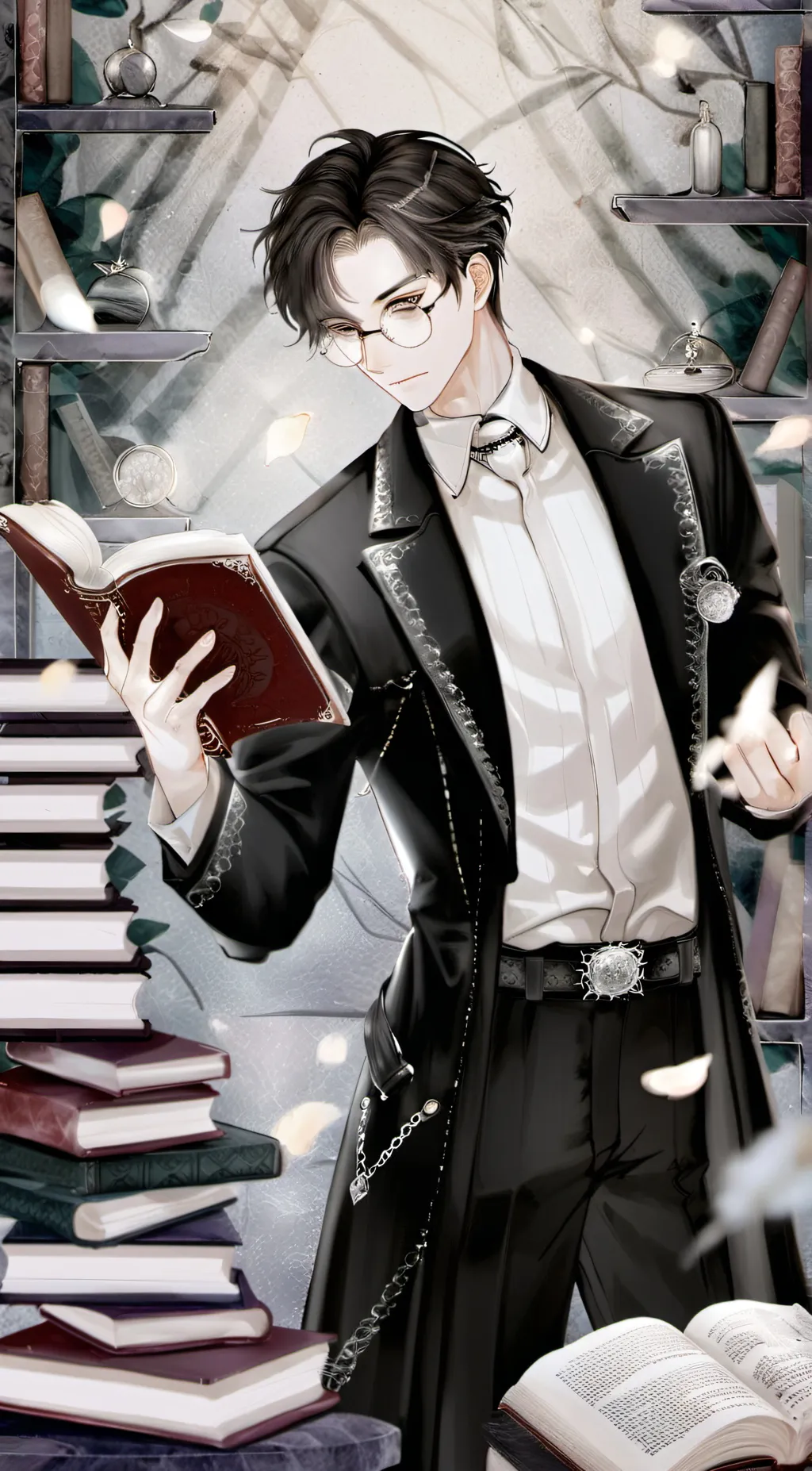 ai character: locus background