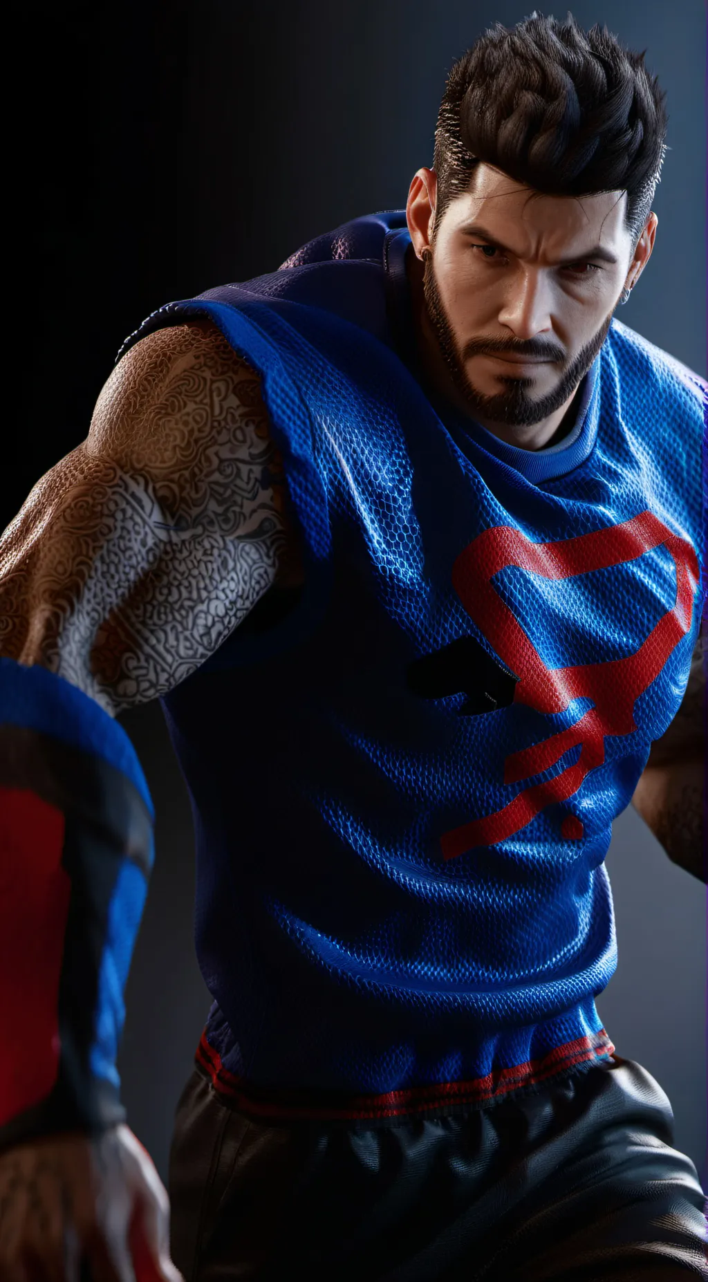 ai character: Barry background