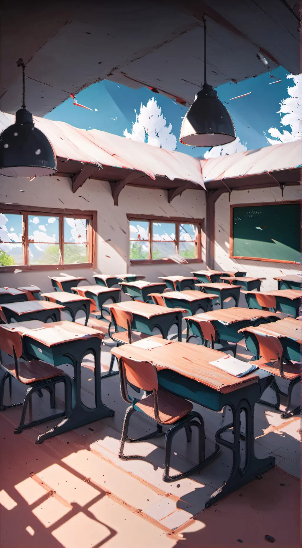 ai character: My unhinged school background