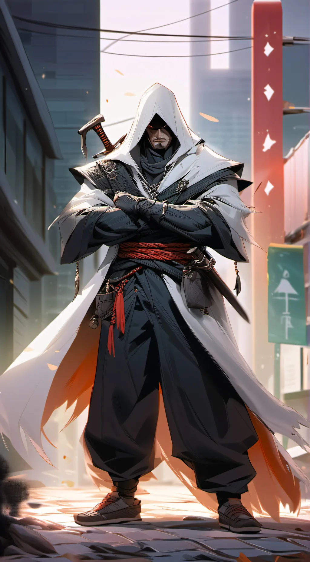 ai character: levil background