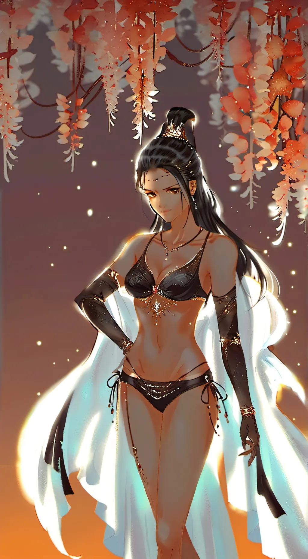 ai character: Nico robin background