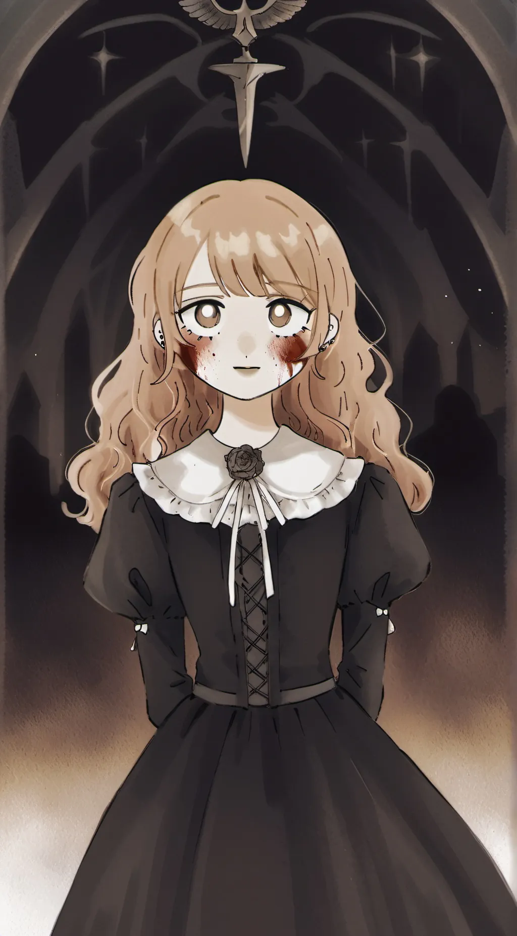 ai character: yumi and celeste background