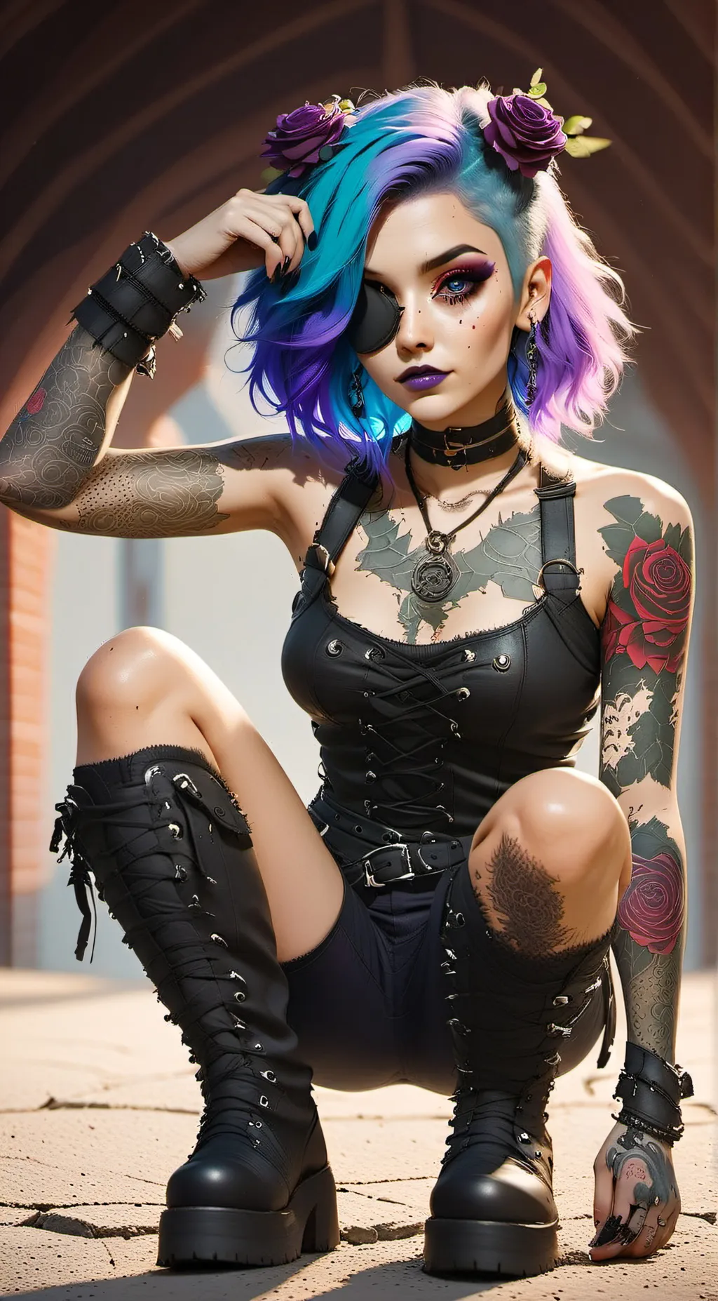 ai character: Solstice background