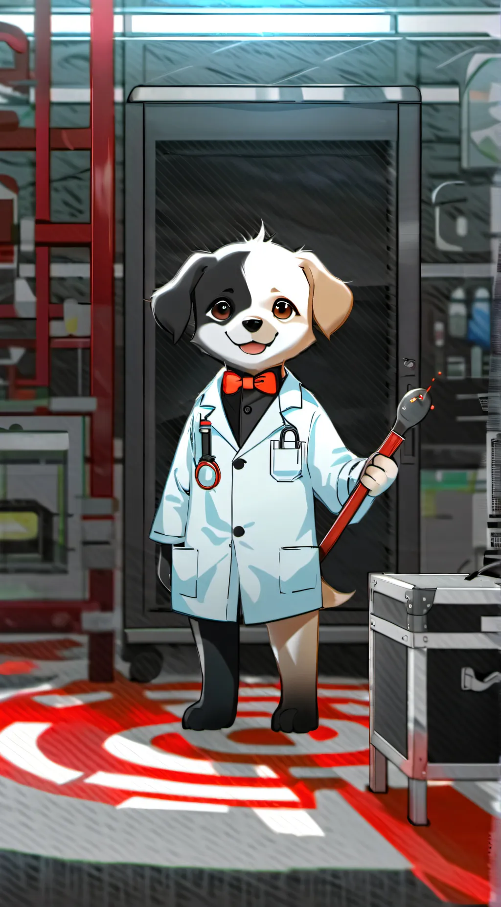 ai character: Scientist Slimepup background