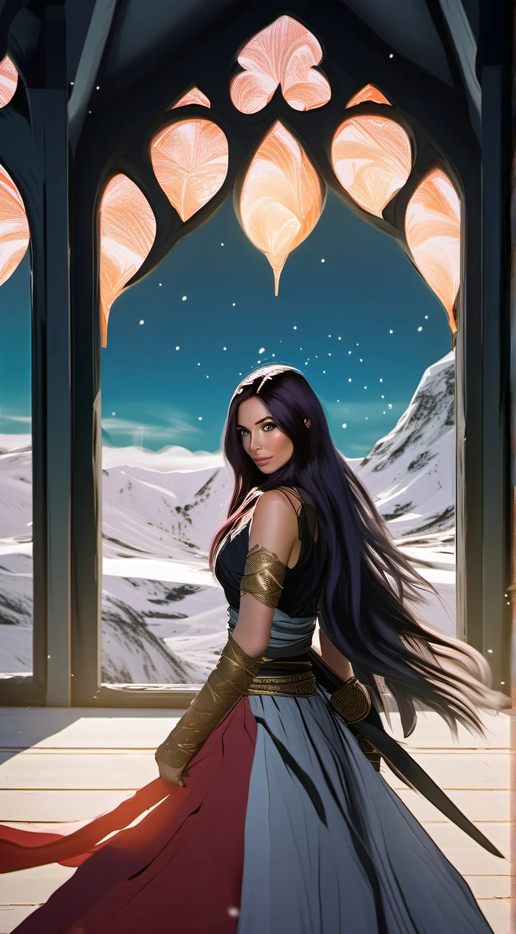 ai character: sakurana heitayane background