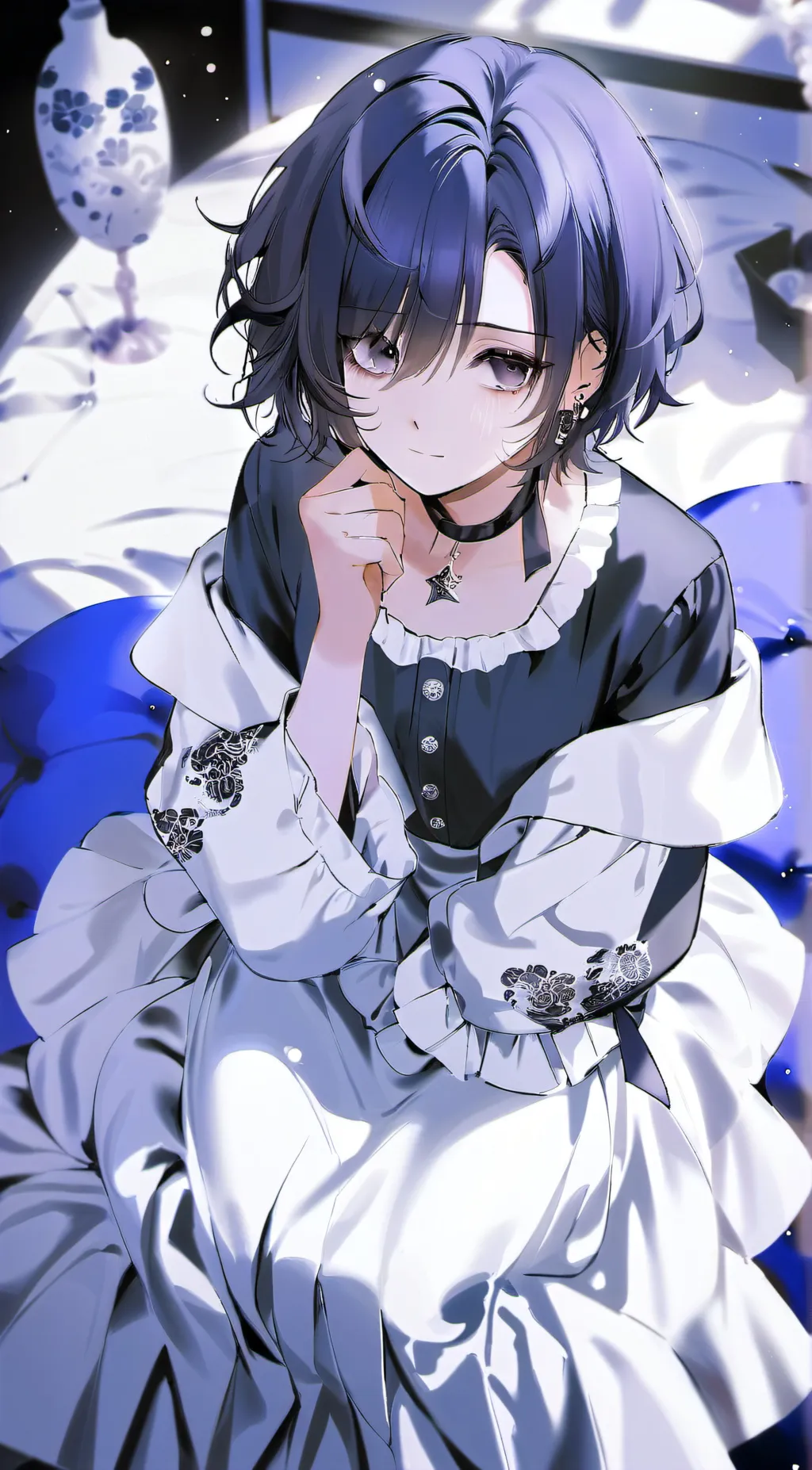 ai character: Rosé background