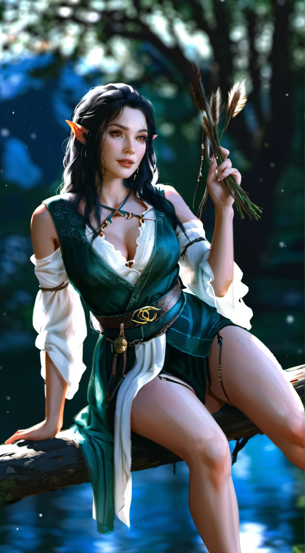 ai character: Eileen  background