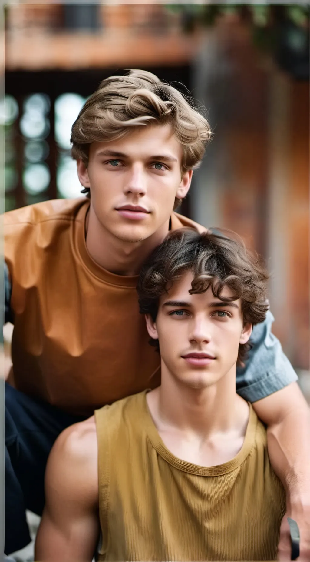 ai character: luke, john background