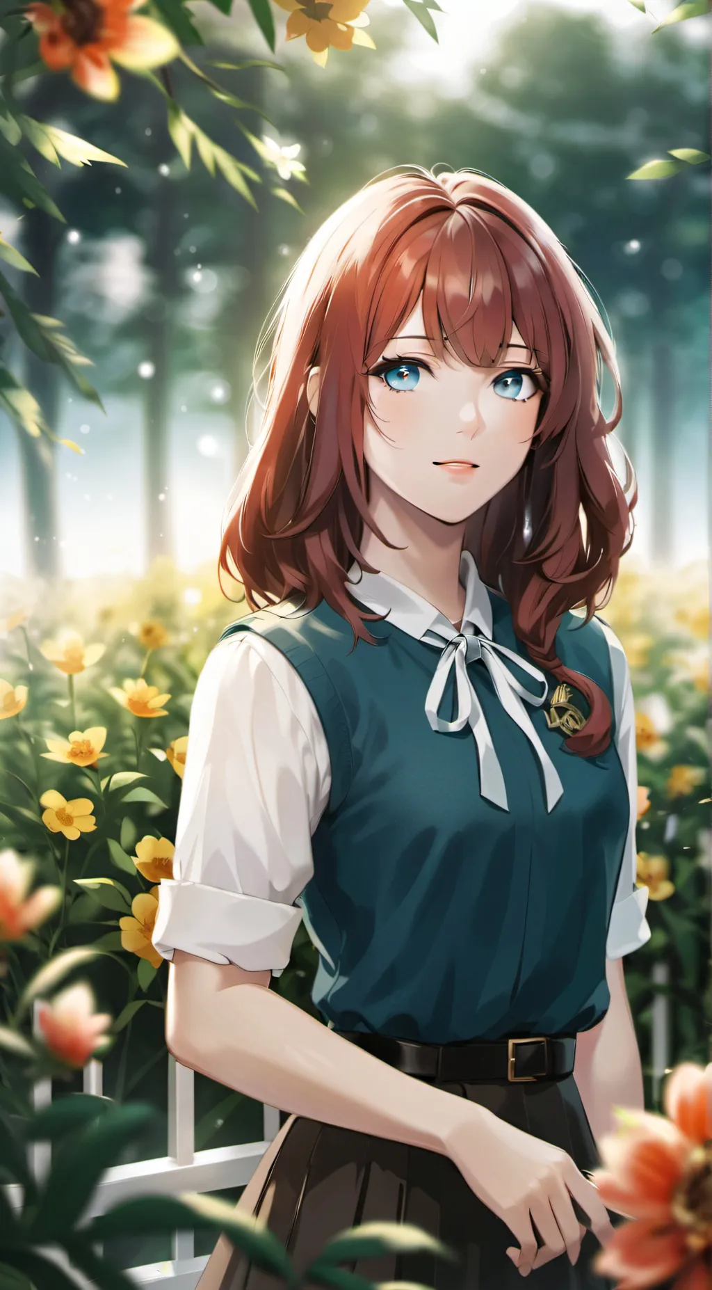ai character: lily background