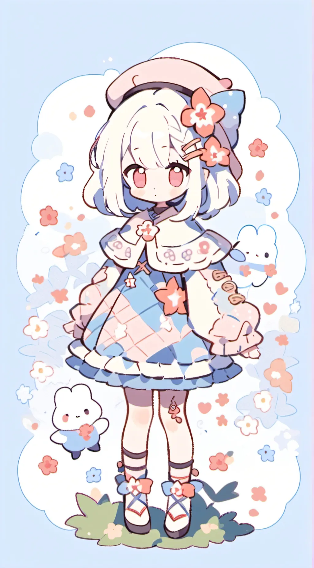 ai character:  Huggy wuggy background