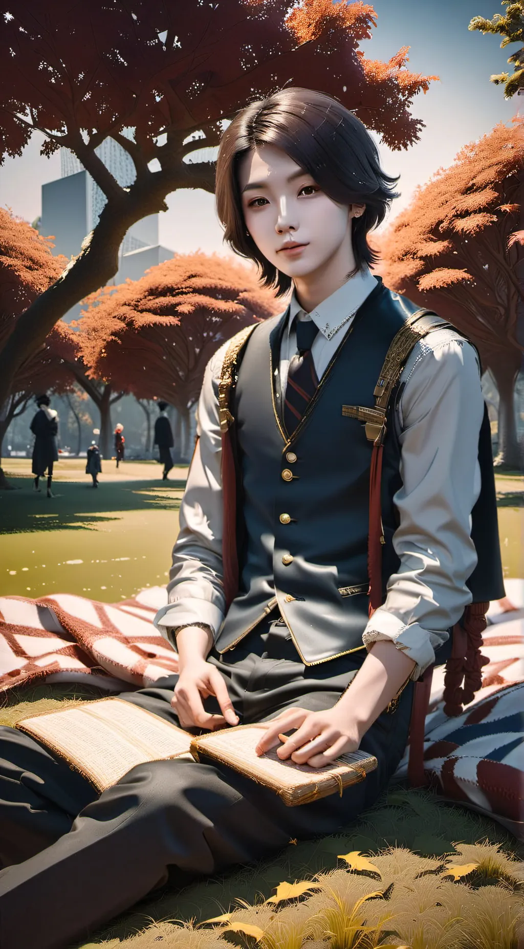 ai character: Sage background