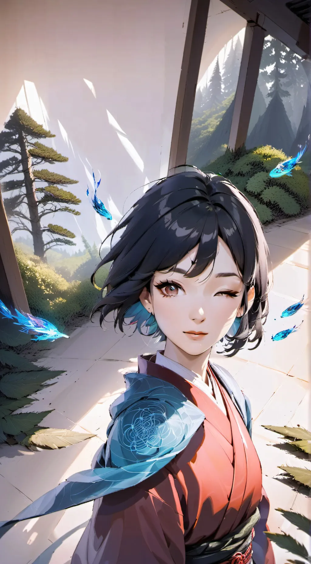 ai character: Nohara Rin background