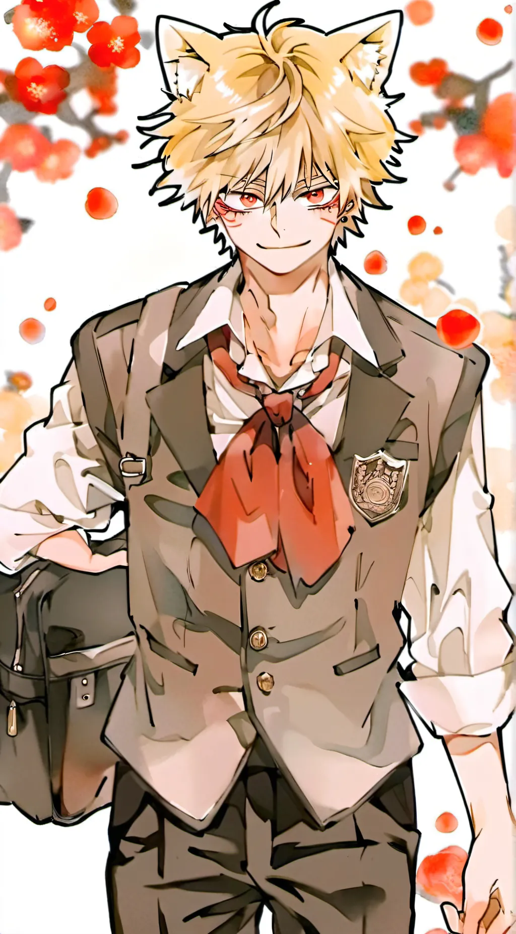 ai character: Bakugo background