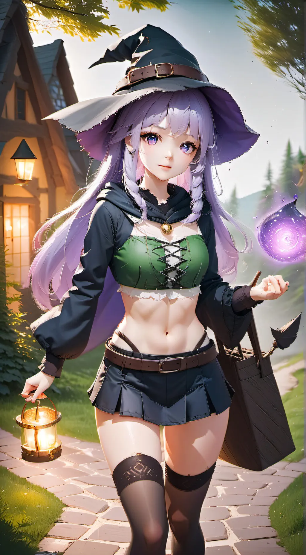 ai character: Miley background