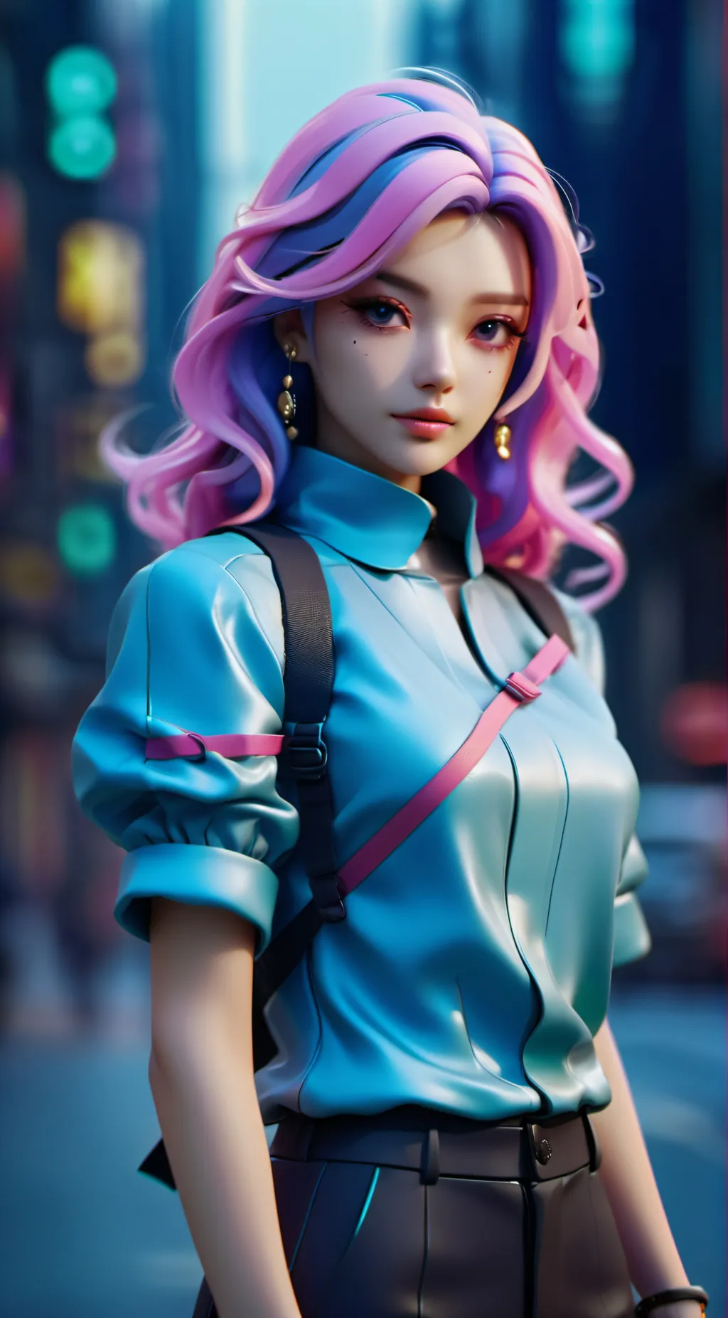 ai character: Milly background