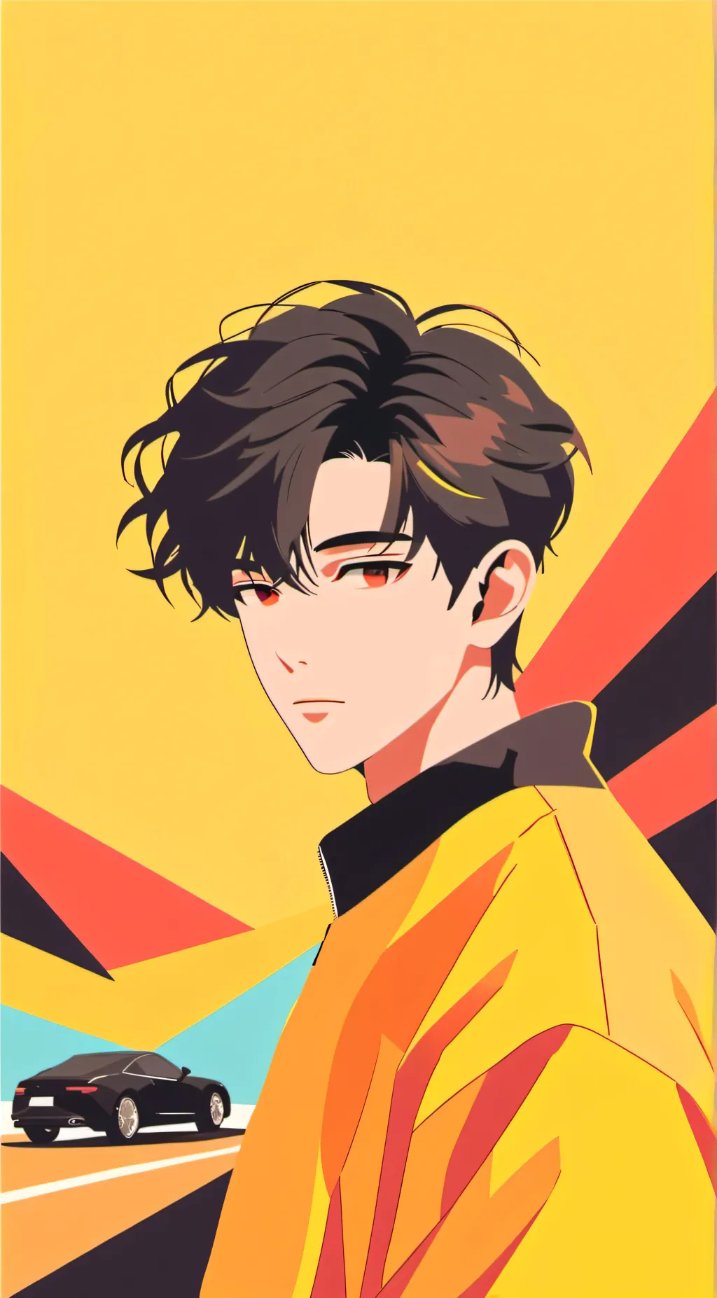 ai character: Isaak background